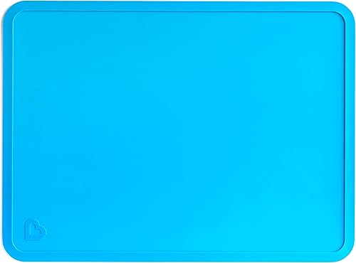 Miniatura 18 de Munchkin® Manteles individuales de silicona Spotless™ para niños, paquete de 2, azul/verde