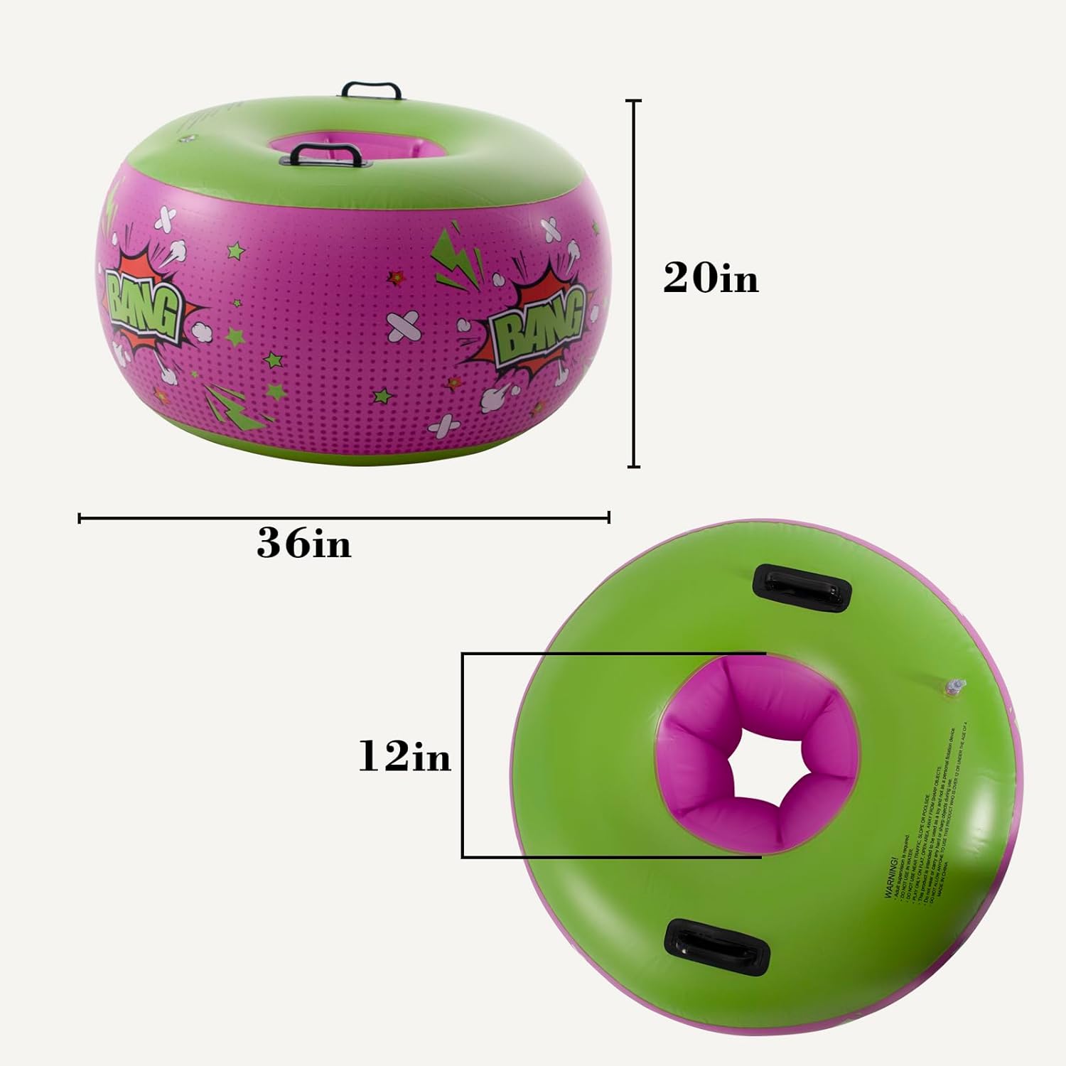 DIMAR GARDEN 2 Pcs Sumo Balls, Inflatable Bubble Bounce Ball for Outdoor Fun, Lawn Game Play