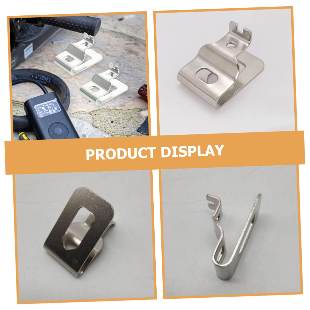 Veemoon 5 Set Clip Per Cintura Inox Per Utensili Elettrici Ganci Robusti Per Trapano E Misuratore Pratici Per Facilmente Strumenti 4 Pezzi*5