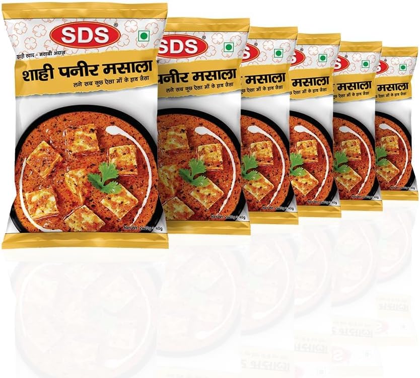 SDS Shahi Paneer Masala 40g (???? ???? ?????) - Pack of 6