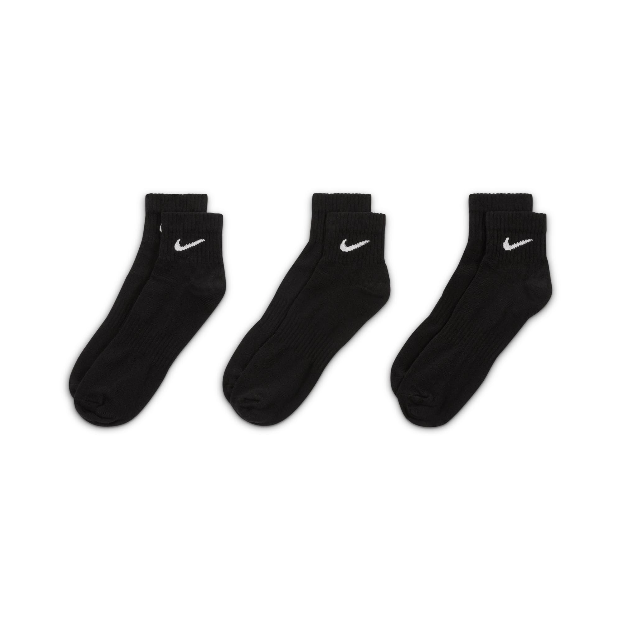 NIKE Unisex U Nk Everyday Ltwt skarpetki do kostki 3pr