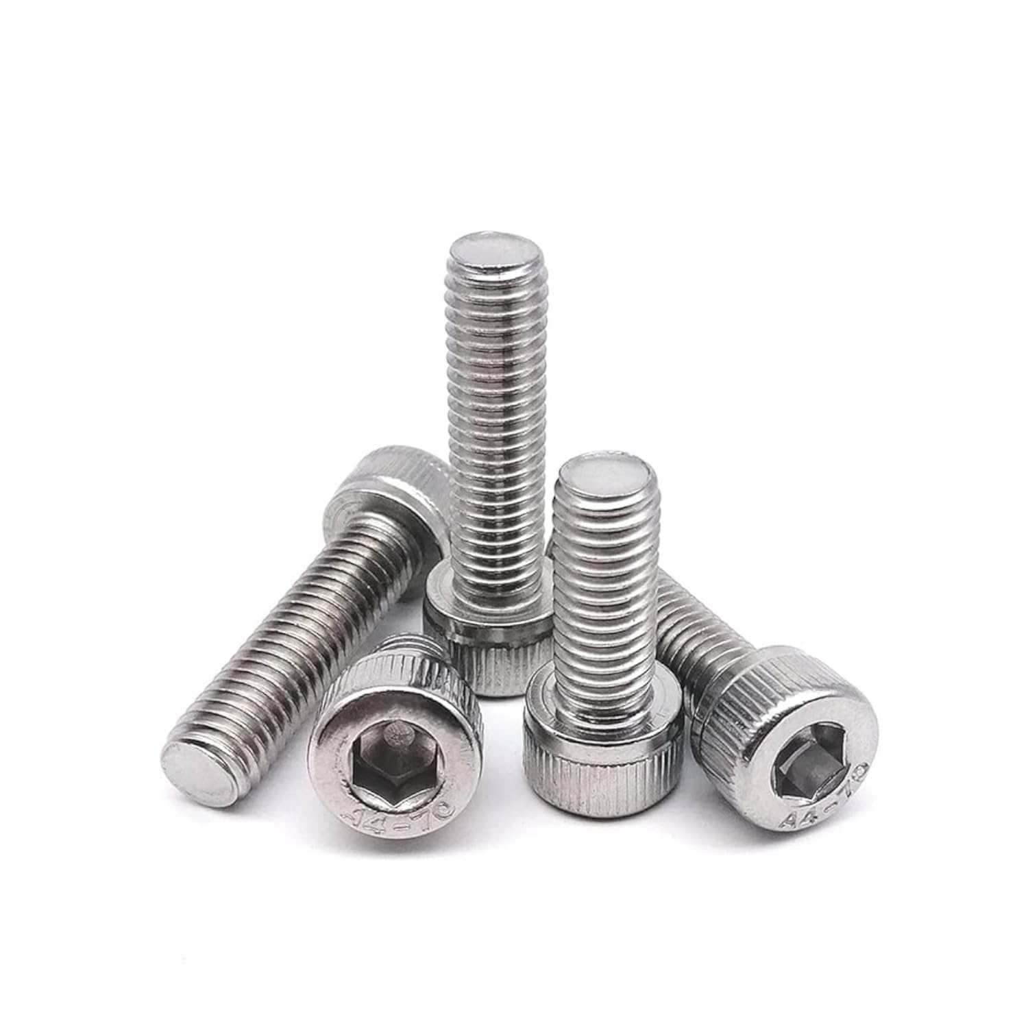 5x M16 x 35mm Cap Head Socket Screw, 12.9 High Tensile Zinc Plated Allen Key Bolts, for Metal Construction Work, Automotive Machinery