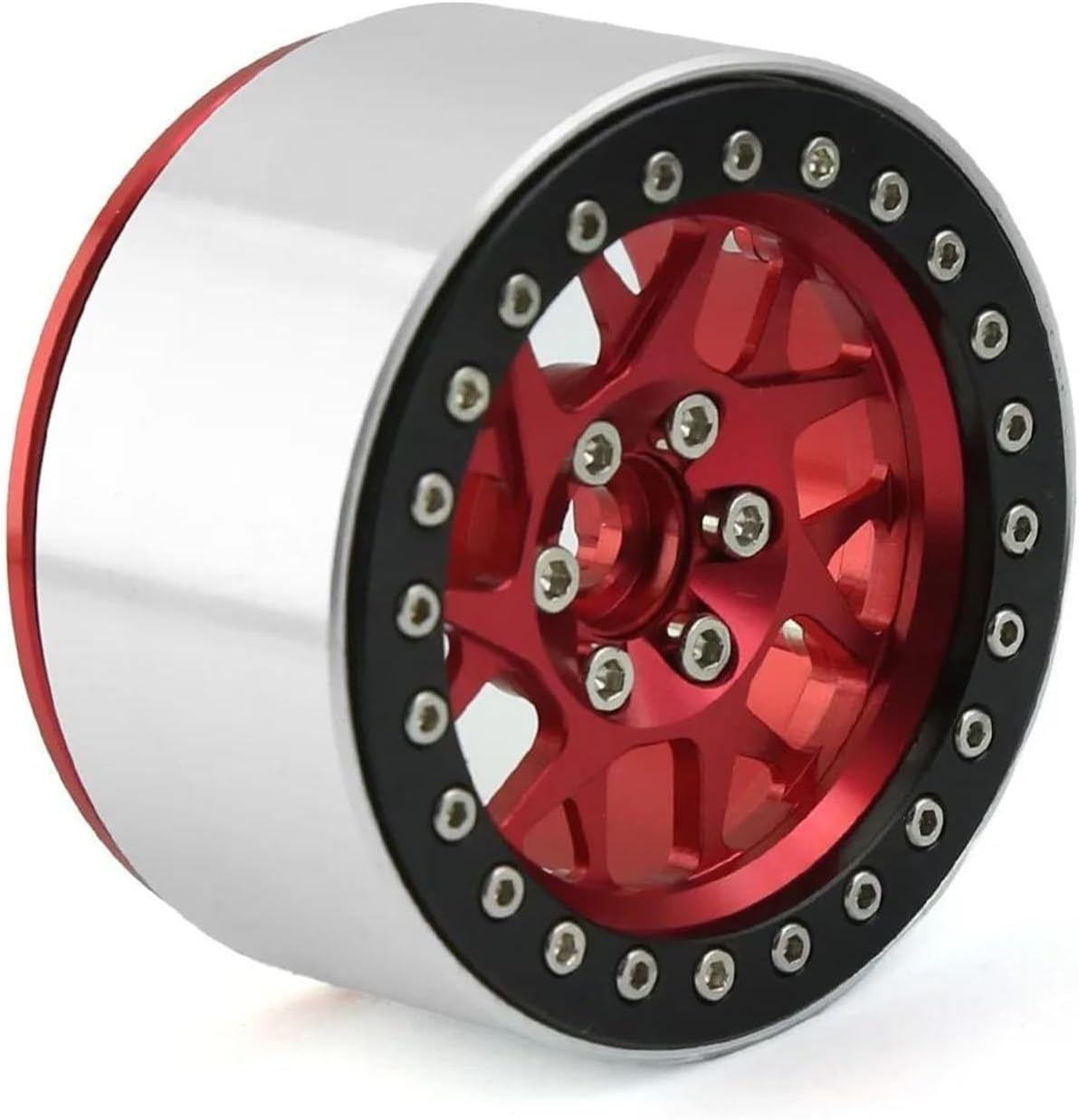 RCタイヤ For Axial For SCX10 RR10 For Wraith TRX4 TRX-6 4 個 CNC アルミ 2