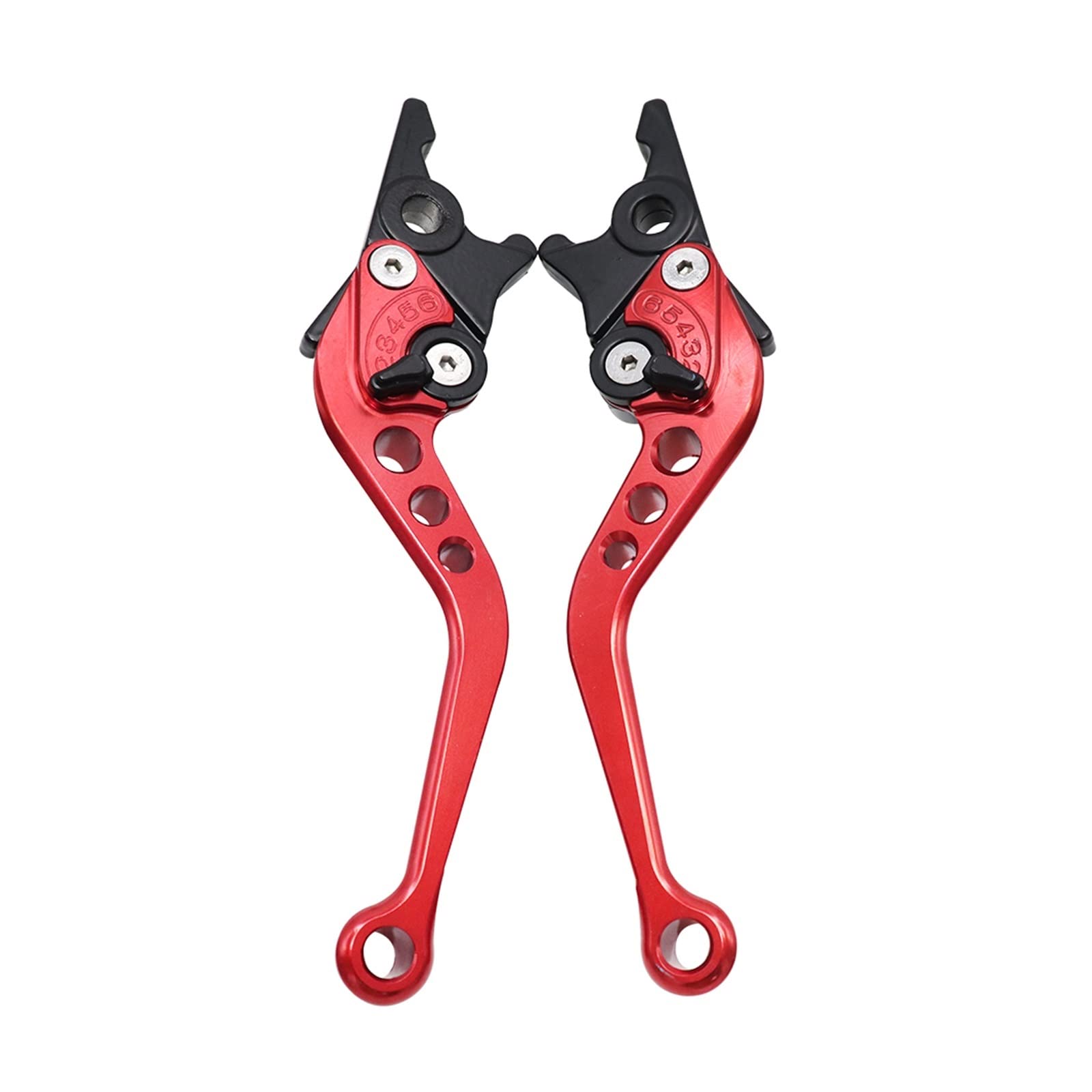 Leva Freno Frizione Leva Frizione Freno A Disco Regolabile Moto CNC 6 Marce Maniglia Anteriore Pompaggio Universale per Kawasaki per Beta Leva del Freno della Frizione(Color:1)