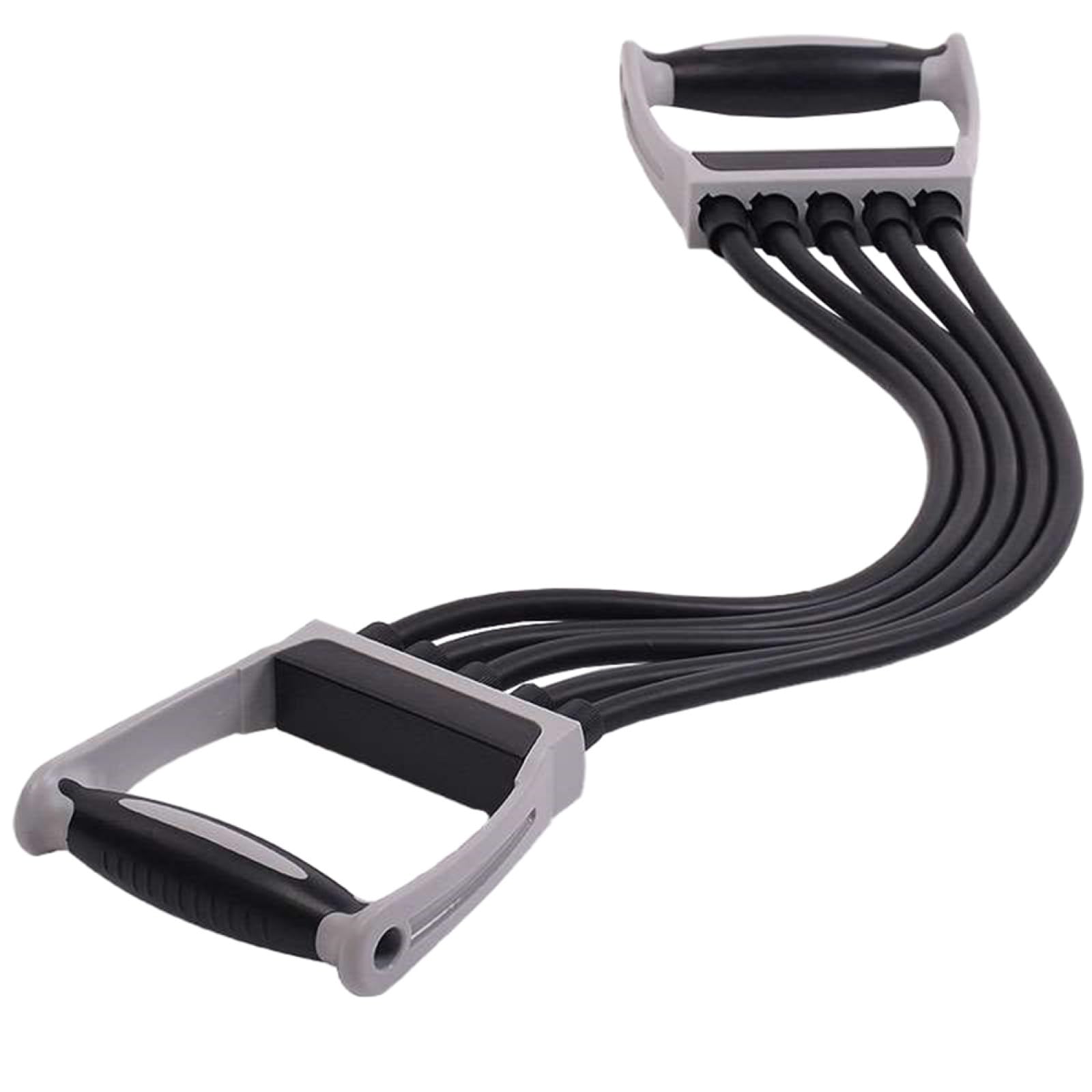 Toyvian Expansor de Brazo Ajustable 150Lb Cuerda Elástica de Látex y Plástico PP para Entrenamiento de Pecho, Brazos y Parte Superior en Gimnasio y Hogar