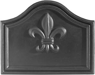 Minuteman Fleur De Lys Cast Iron Fireback