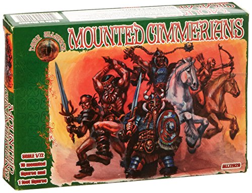 Figurines Mounted Cimmerians Alliance all72029 pour remplacer vos pions de jeux de société