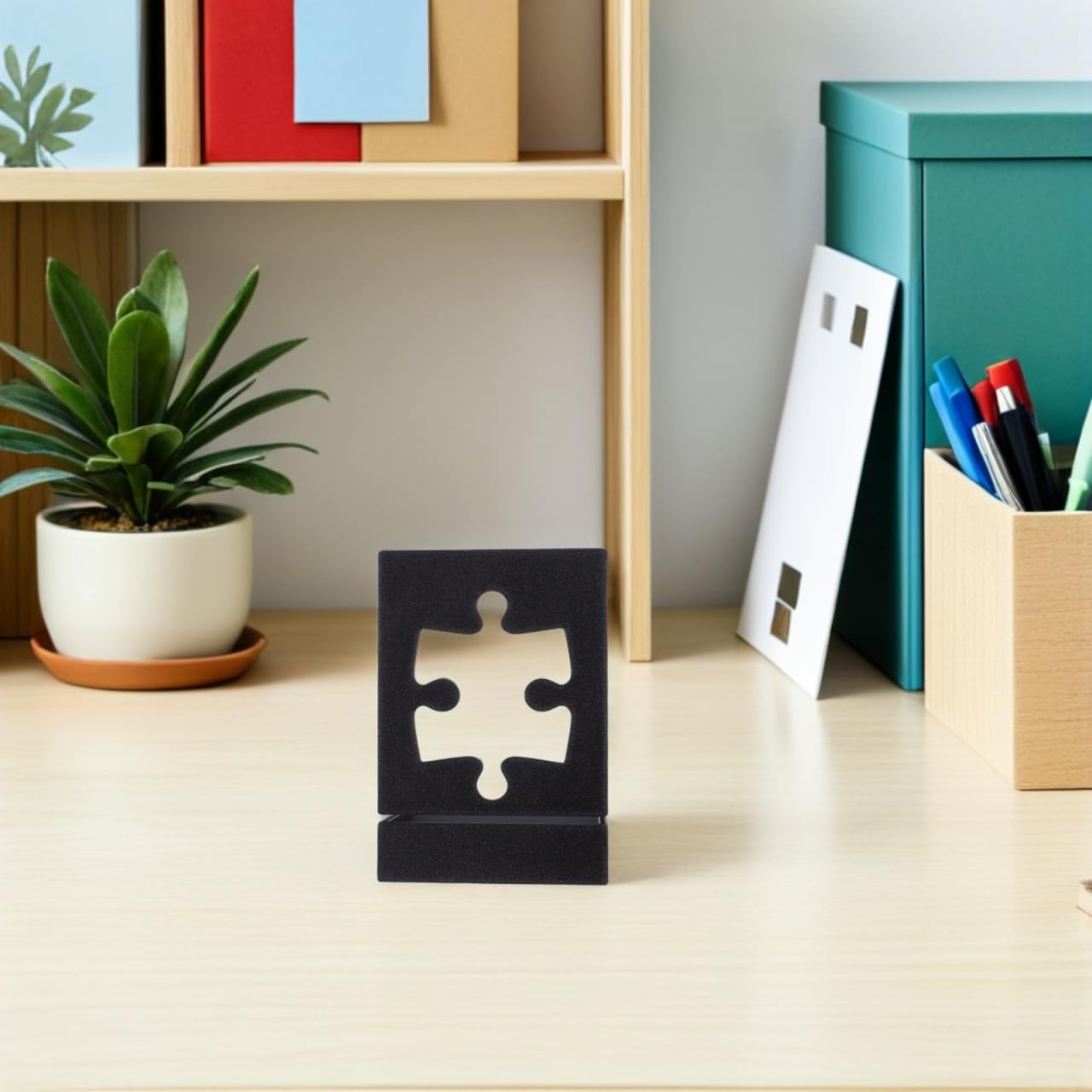 UPKOCH Soporte Portátil para Caja De Rompecabezas Organizador Multifuncional para Tablero Y Expositor De Tapa Base Estable para Exhibir Y Guardar Puzzles En Casa