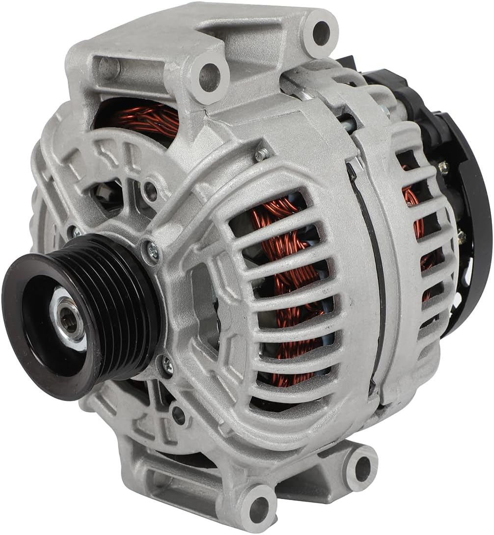 OCPTY Alternators Alternator 11217 for Dodge Sprinter 2500 for Sprinter 3500 2007-2008,for Freightliner for Sprinter 2500 2007-2008,for Mercedes-Benz E350 ML350,12V 180Amp S6 Pulley Class #68011841AA