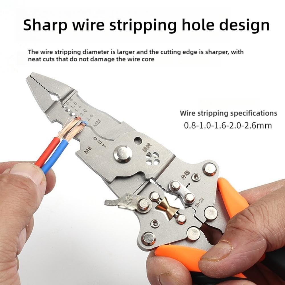 YOSOO Pince à Dénuder électrique Pince à Dénuder Automatique NO.300