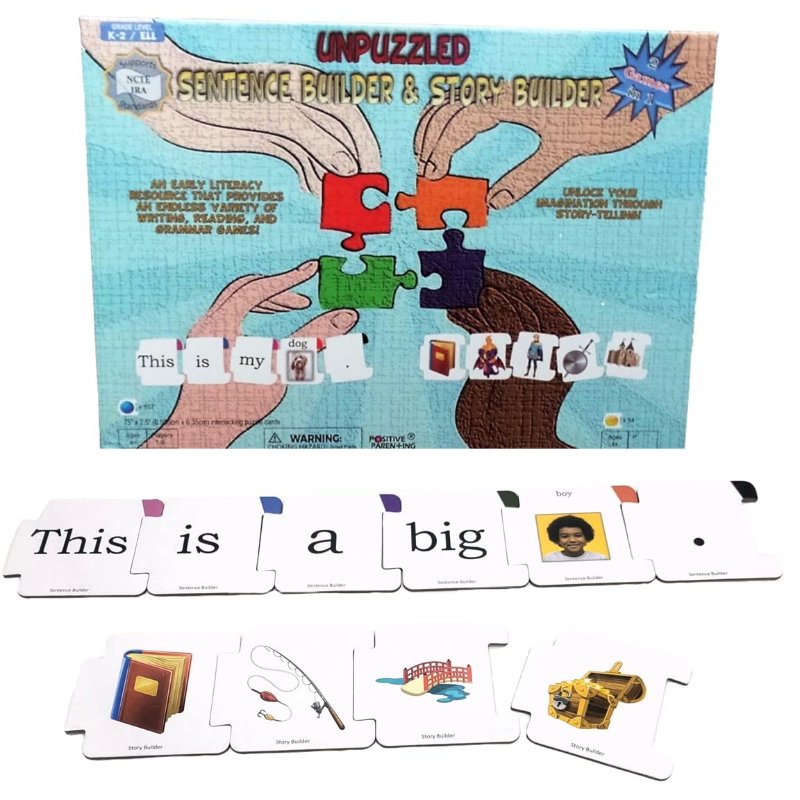Buy Sentence & Story Building 2 in 1 Game; Word; Literacy Resource for