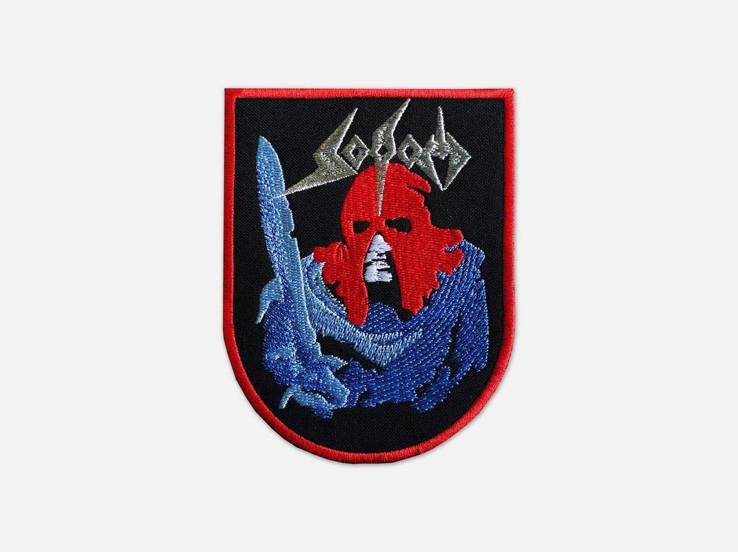 Sodom Logo Executioner Embroidered Patch Thrash Metal Band Applique  Souvenir | Desertcart Seychelles, image size:1070x800