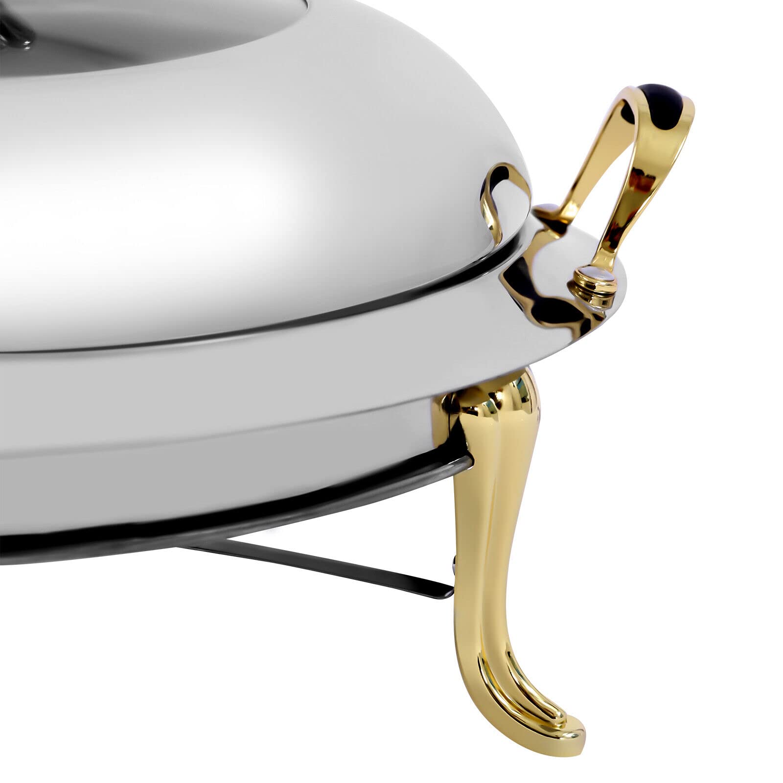 Serbatoio scaldavivande per alimenti Chafing Dish, in acciaio inox, set da buffet, contenitore per il calore, per la cucina, buffet e feste, per la casa, 3 litri