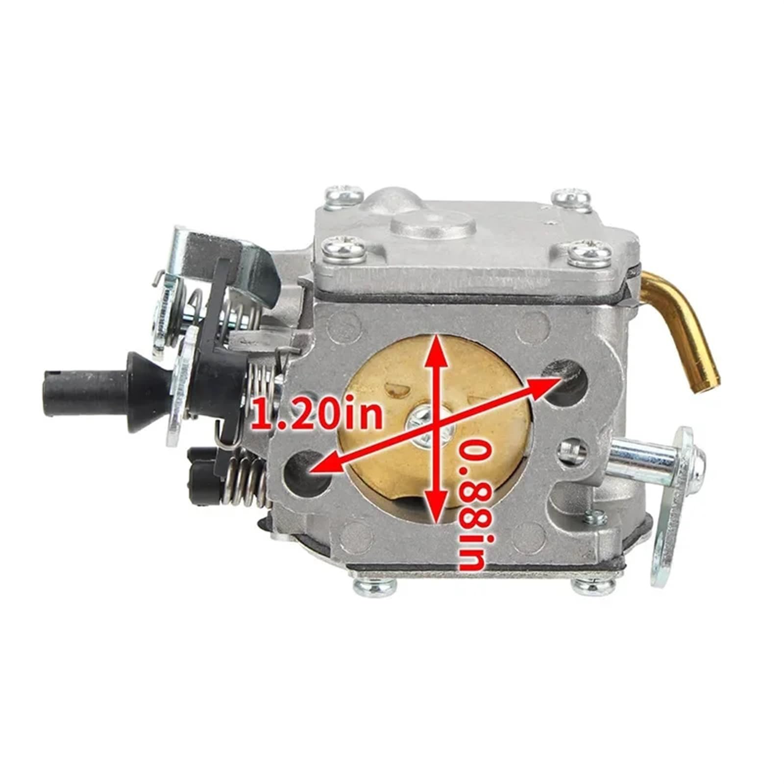 Gaźnik 394XP, dla Husqvarna, dla Mod, dla, dla Walbro, dla WJ-70-1 WJ-39 WJ-72-1 akcesoria do pił łańcuchowych 503281219 Gaźnik Węgiel