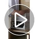 Image of CLAPONE Set of 4 Large Foldable Cloth Storage Organizer /Stackable Wardrobe Organizer for Clothes /Multipurpose Sliding Basket /Rack Organiser for Storage /Shirt Stacker Box (44 x 33 x 18.5 cm, White)