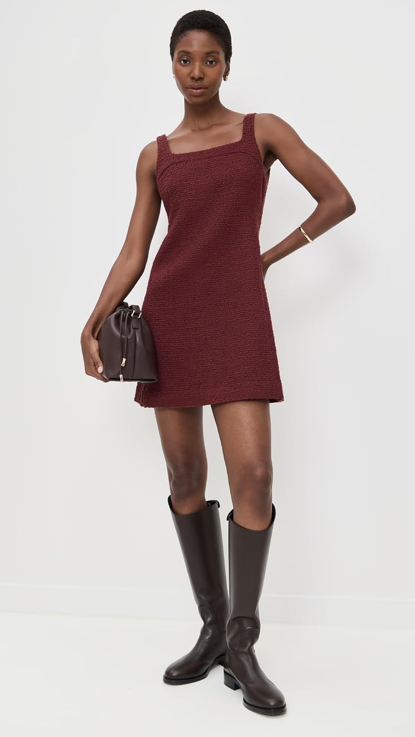 Theory Women's Square Neck Yoke Dress - Image 3