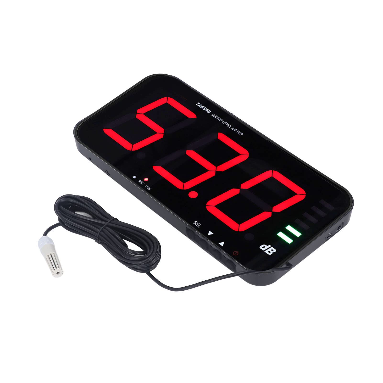 Tbest Industrial Plies In Sn Sound Meter Walling Digital Decibel Reader Envnmental Noise Alarm Ta654B Tester und Detektoren