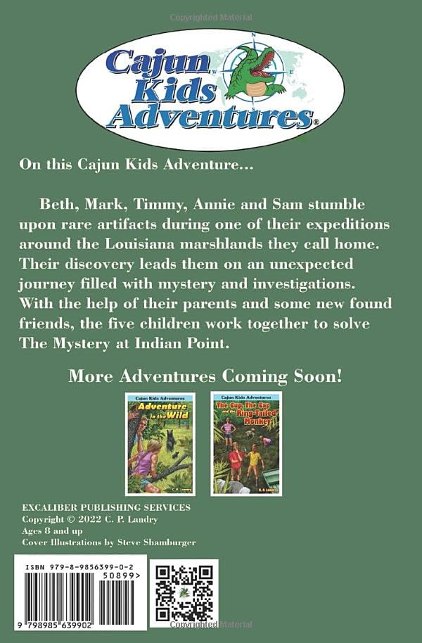 Cajun Kids Adventures- Volume One: Mystery at Indian Point - Image 2