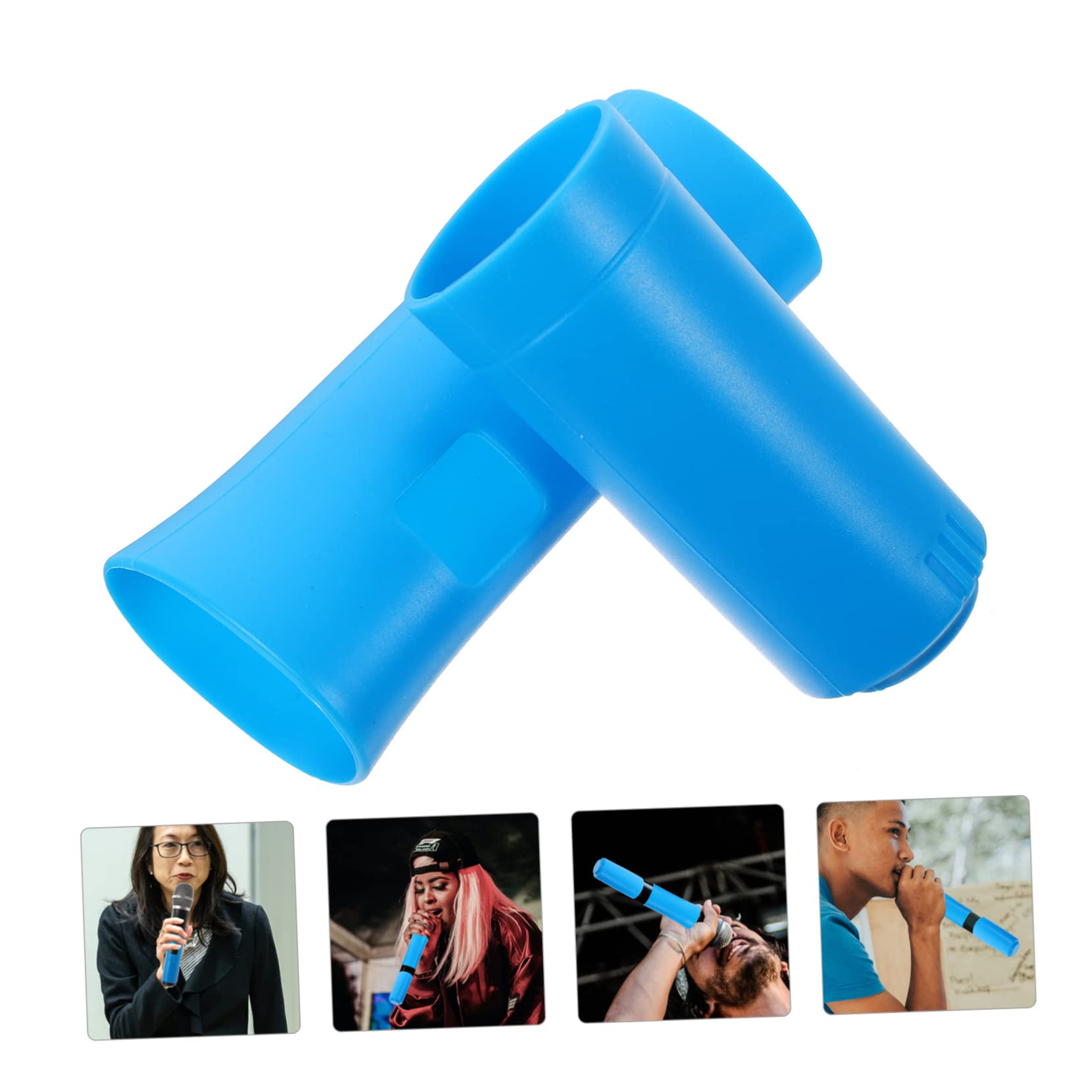 YARNOW 1Set Full Silicone Microphone Protection Cover Slip Design for Mic Durable Non Wear Material Enhances Microphone Lifespan Convenient Use with