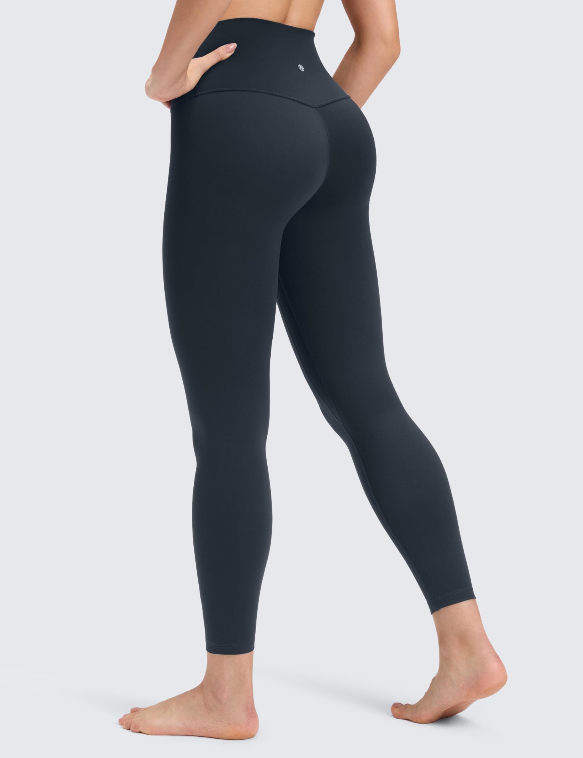 CRZ YOGA Donna Butterluxe No Fronte Cucitura Yoga Leggings 63 cm Alto Sciancrato Salotto Pantaloni