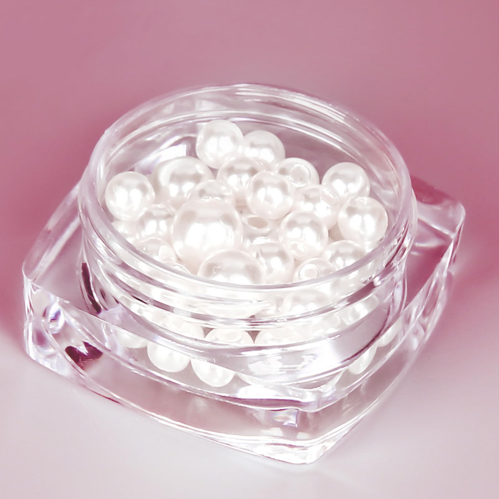 Yaunming Pack of 18 Jars 3 ml, Cream Jars for Filling Small Containers with Lids, Plastic, Travel Cosmetic Containers - Image 4