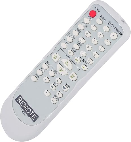 Miniatura 5 de NB052 NB052UD Control remoto de repuesto para Magnavox y Sylvania DVD CD Player MSD124 SSD204 CDVL700E DVL700E EWD7004 DVL120E DVL100E sub NB002UD