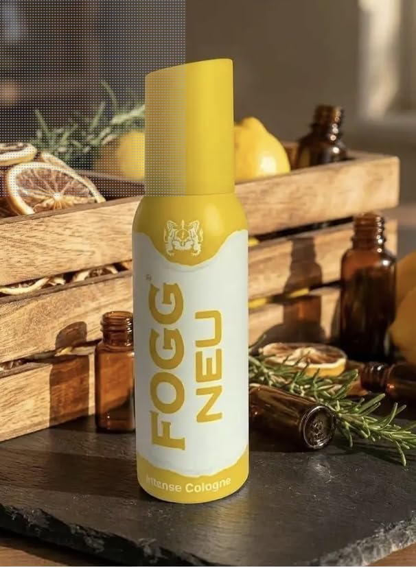 Image of Fogg NEU Long Lasting Deodorant Spray for Men & Women, Unisex, 120ml, Alcohol Based, No Gas Technology (Intense Cologne)