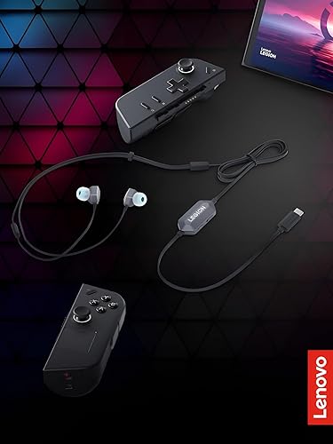 Miniatura 7 de Lenovo Legion RGB - Auriculares intrauditivos para juegos con sonido envolvente USB-C E510-7.1, audio de alta resolución, controlador en línea