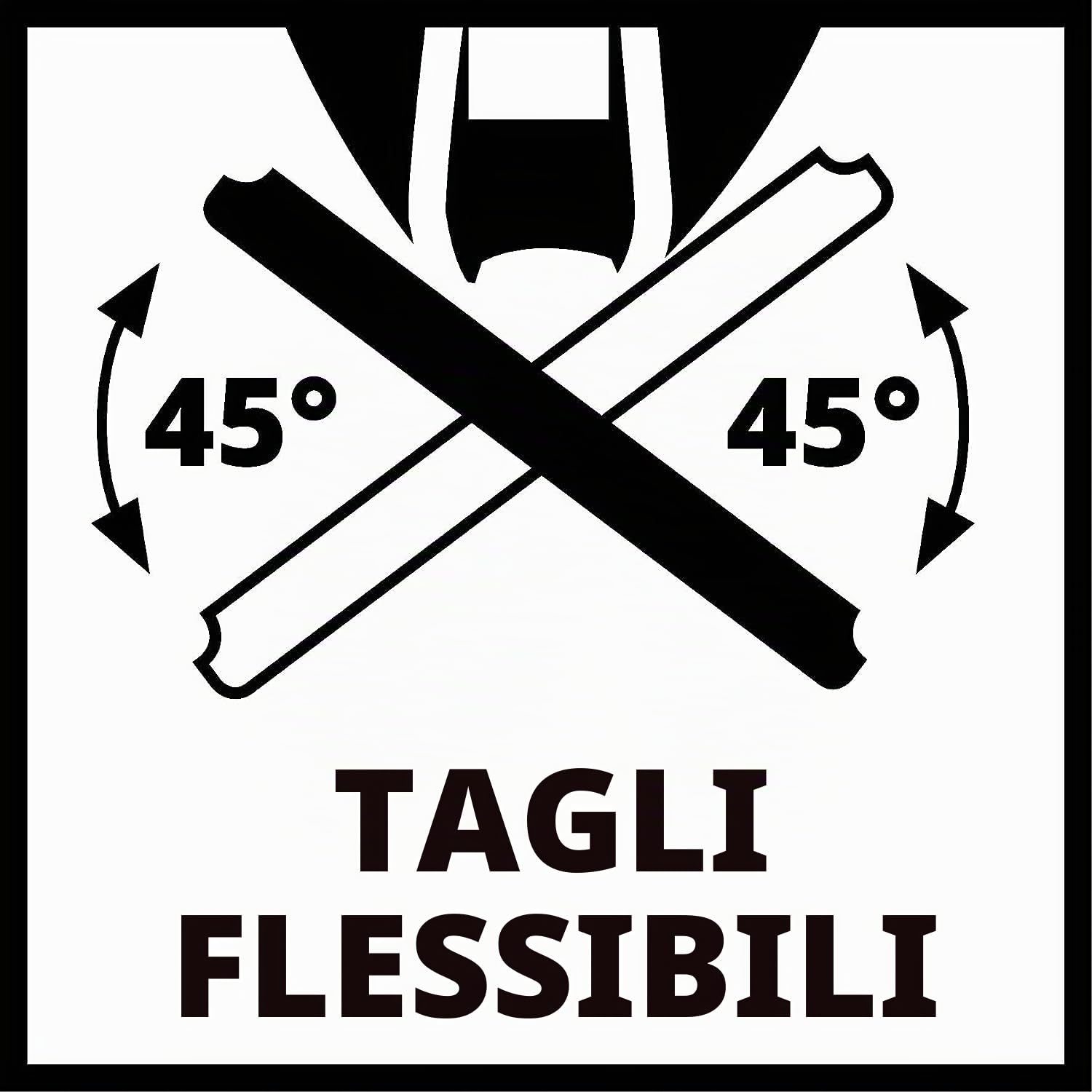 Einhell Seghetto alternativo TC-JS 60/1 (tensione 220-240 V, 400 W, oscillazioni al min. 1000-3000, max taglio legno 60 mm, plastica 10 mm, metallo 6 mm, cambio lama manuale)