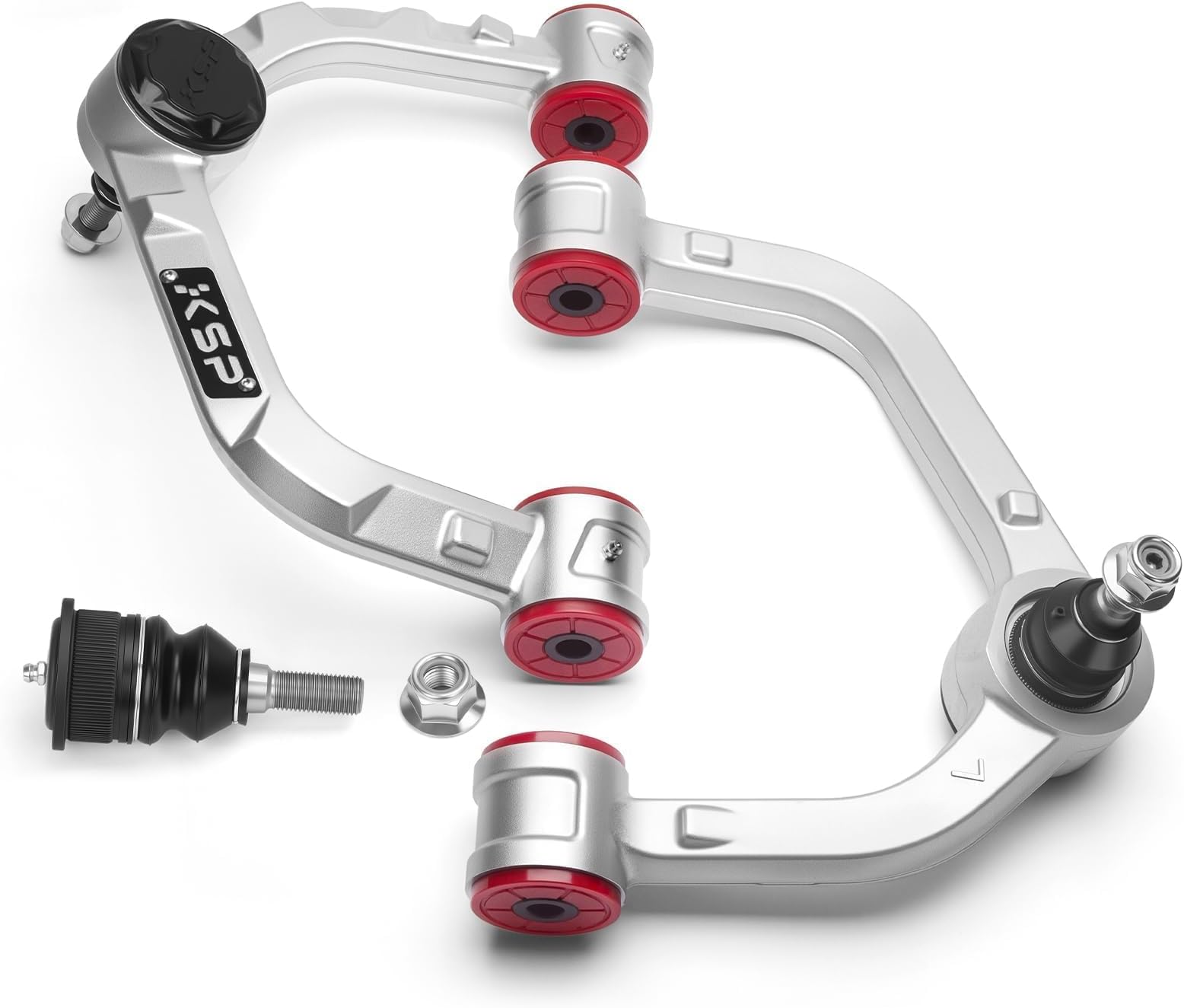 KSP F-150 Aluminum Upper Control Arm for 2-4" Leveling lift Kits, Adjustable Forged Control Arms Compatible with Ford f150 2004-2020, Front Suspension A-arms Fit for Expedition Lincoln Navigator 06-22