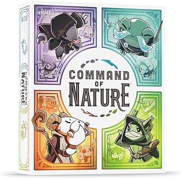 Unstable Games Command of Nature Card Game - Nature-Themed Strategy Game for 2-6 Players, Ages 8 and Up - Family Game Night Card Game from The Creators of Unstable Unicorns and Here to Slay