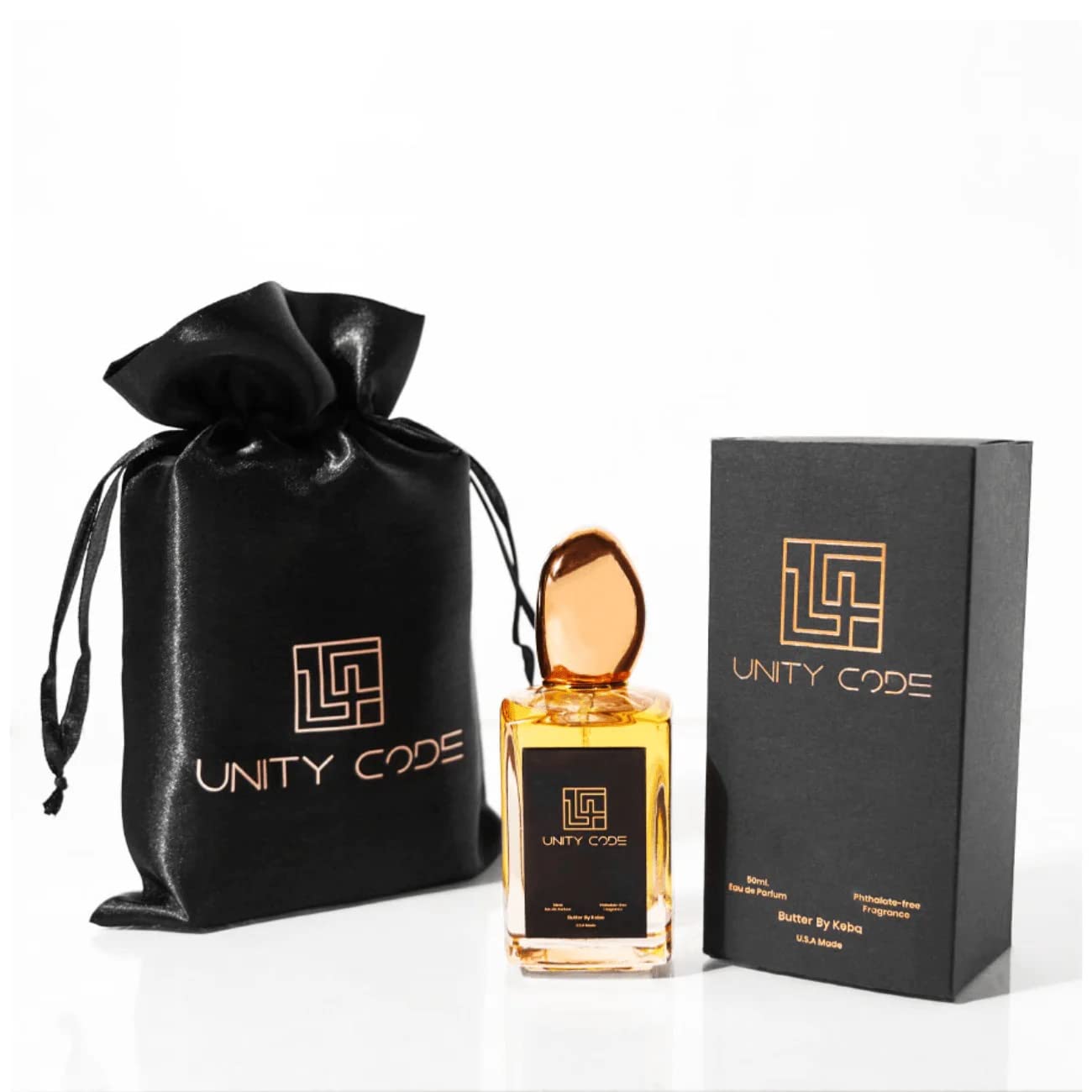 Butter by Keba Unity Code Eau de Perfume Oil, 10ml Luxury fragrance Palo Santo Cedarwood Grapefruit Bergamot