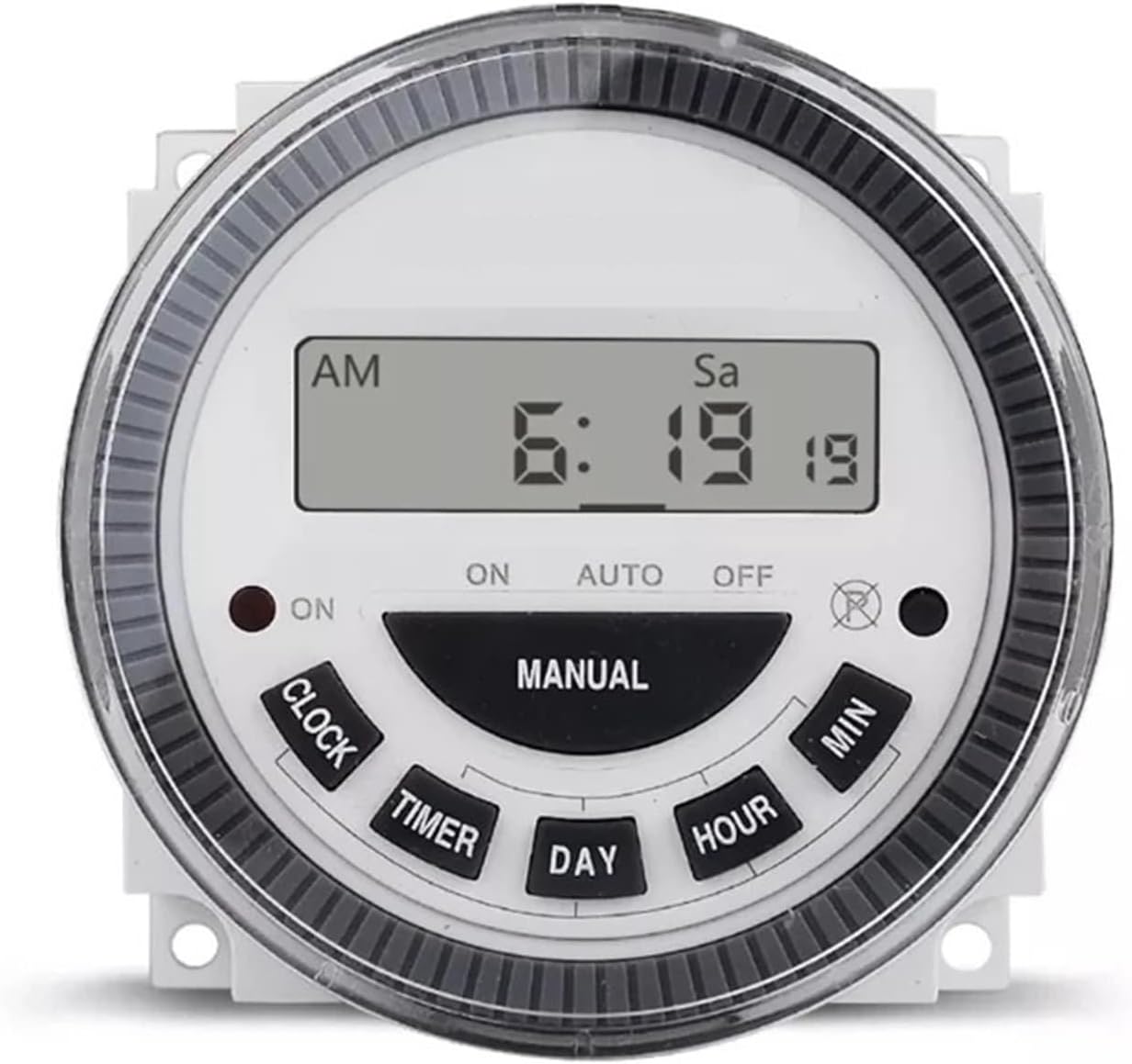 Digital Weekly Programmable 12V DC Timer Switch with Waterproof Cover Relay Inside