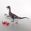 XINPANYIAN Nanmu Prehistoric Animal Model Therizinosaurus Dinosaur Figure with Replacement Claw (Style 172251)