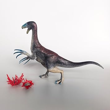 Nanmu Prehistoric Animal Model Therizinosaurus Dinosaur Figure with Replacement Claw Style 172251