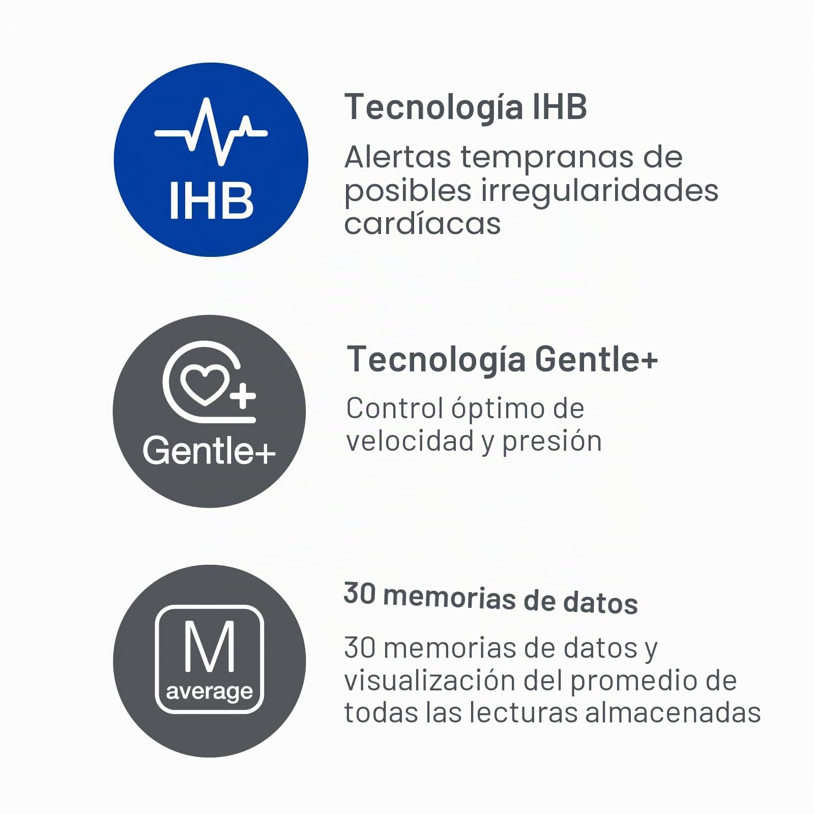 Microlife BP B1 Classic - Monitor de presión arterial para la parte superior del brazo, aprobado por BIHS y clínicamente validado para mayor precisión, con detección de latidos cardíacos irregulares
