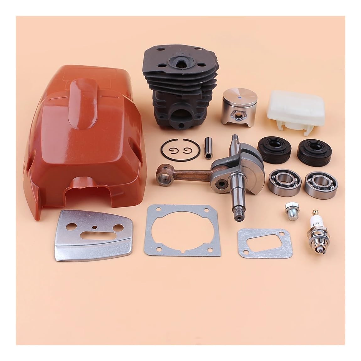 Ygpwangl One Color 45Mm Engine Cylinder Piston Ring Kit Fit For 51 Chainsaw Engine Parts Accessories # 503 60 91 71