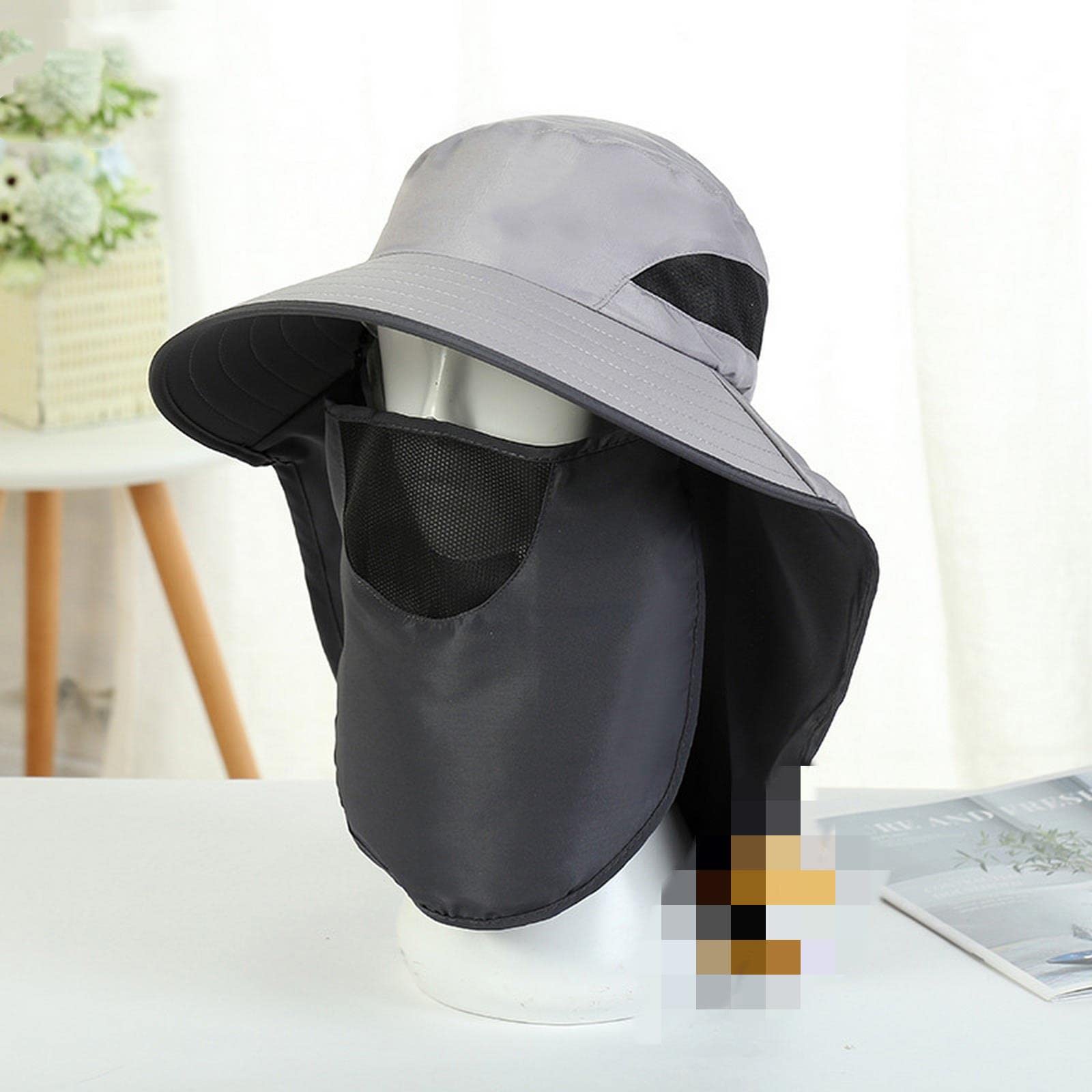 Cappello a secchiello Cappelli da Sole Estivi Protezione Cappelli da Pesca All'aperto Per Gli Uomini Donne Escursionismo Visiera Pesca Cappello