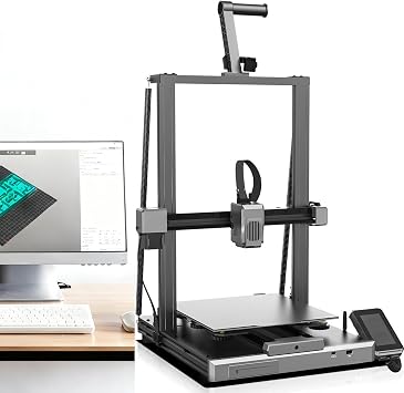 X4 Pro 3D Printer with 300x300x400mm Large Build Volume, 500mm/s High Speed & Auto Leveling, Features Direct Drive Extruder, Dual Z-Axis, PEI Spring Steel Plate, Filament Runout Sensor