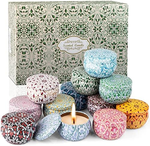Scented Candles for Women Sets da 12 Packs, Scented Aromatherapy ...