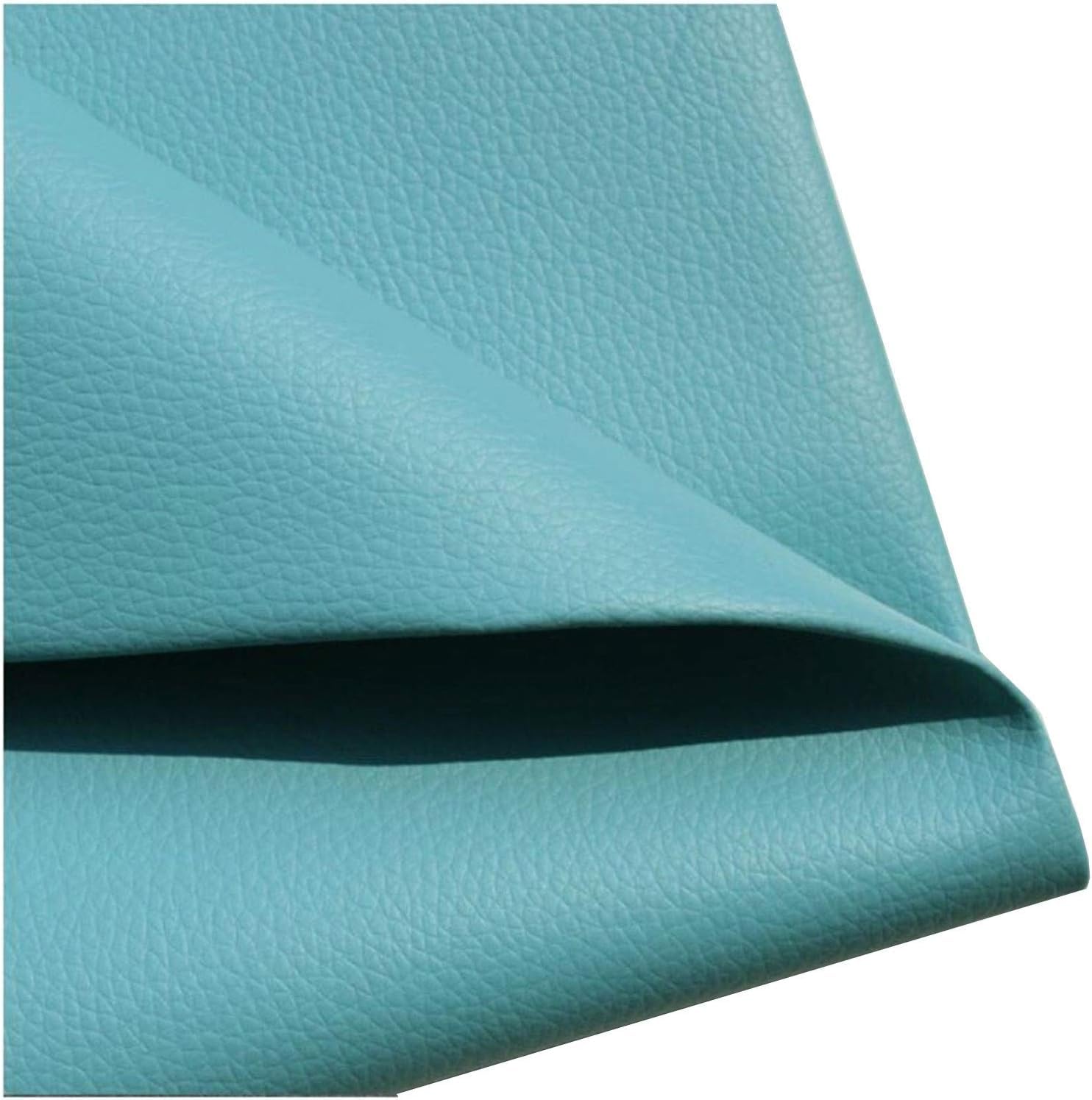 Simili Cuir Bleu Lac Anti-Tache et Imperméable en Rouleau de 5 Mètres