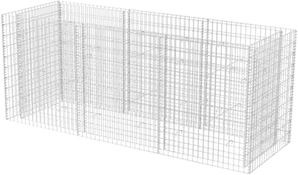 Galvanized Steel Gabion Garden Planter Box Raised Bed