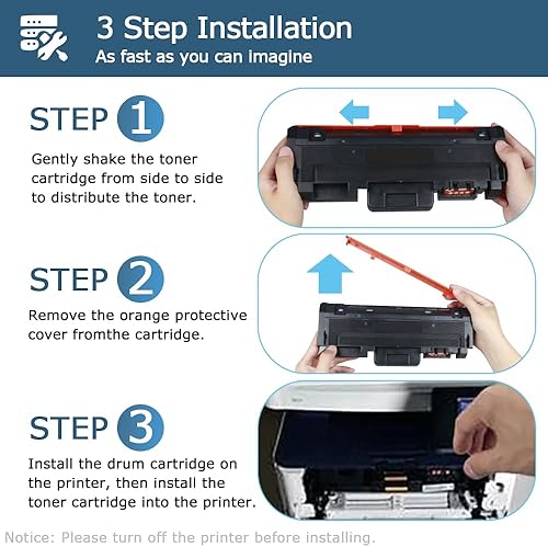 Miniatura 4 de LEIZE Cartucho de tóner compatible Xerox 106R04347 para impresora Xerox B205 B210 B215 B205NI B205MFP B210DNI B215DNI B215MFP (negro, 1 unidad)