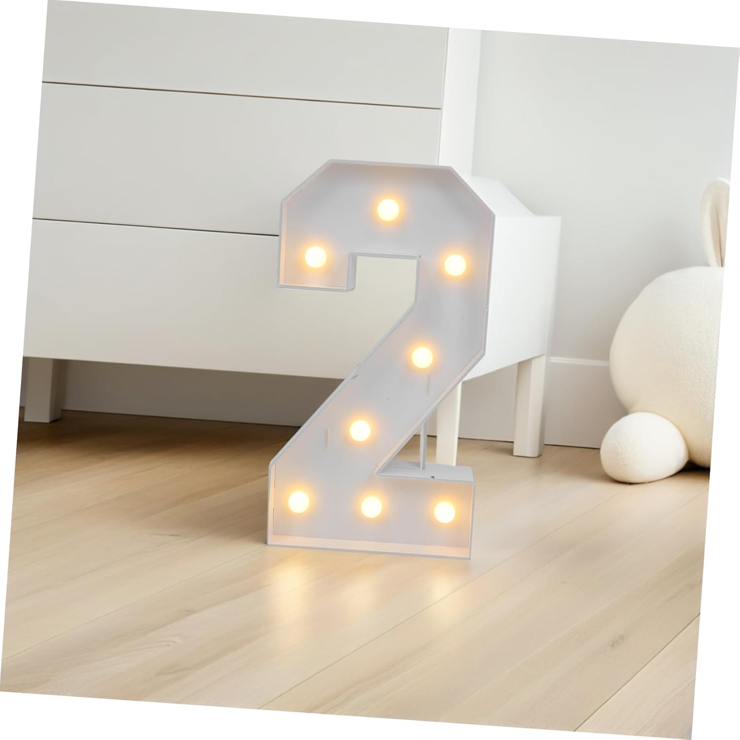 1set Number Sign Feet Led Birthday Decoration Vibrant Neon for Parties Unique for Boy Girl Events Quick Installation and Attention-Grabbing Design