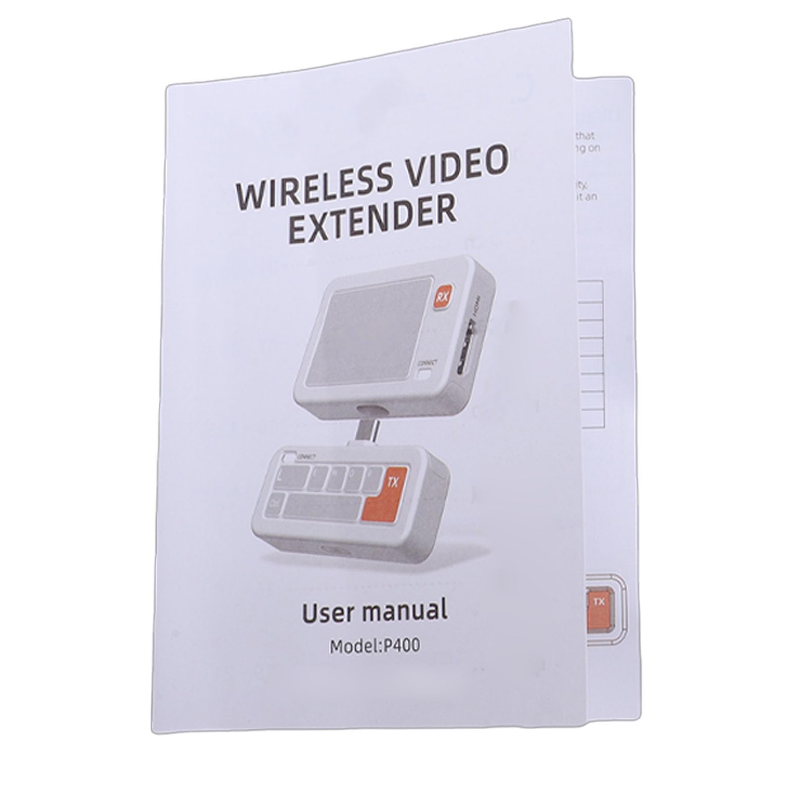 Émetteur et Récepteur sans Fil P400, Portée de 164 Pieds, Plug and Play 1080P HD, Scénarios D'application Riches, Large compatibilité, Convient pour Une Utilisation au Bureau