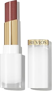 Super Lustrous Glass Shine Balm, Sheer Glossy Tinted Lip Balm, Hydrating Formula with Hyaluronic Acid, Aloe & Rose Quartz, 013 Toasting Glasses, 0.11 oz