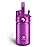 Kids Insualated Water Bottle with Straw - 12oz Stainless Steel Water Bottle with Dual Spouts, Leak-Proof, BPA-Free, Double Wall Vacuum Keeps Cold for 24 Hours for Sports, Travel (Bright Magenta)