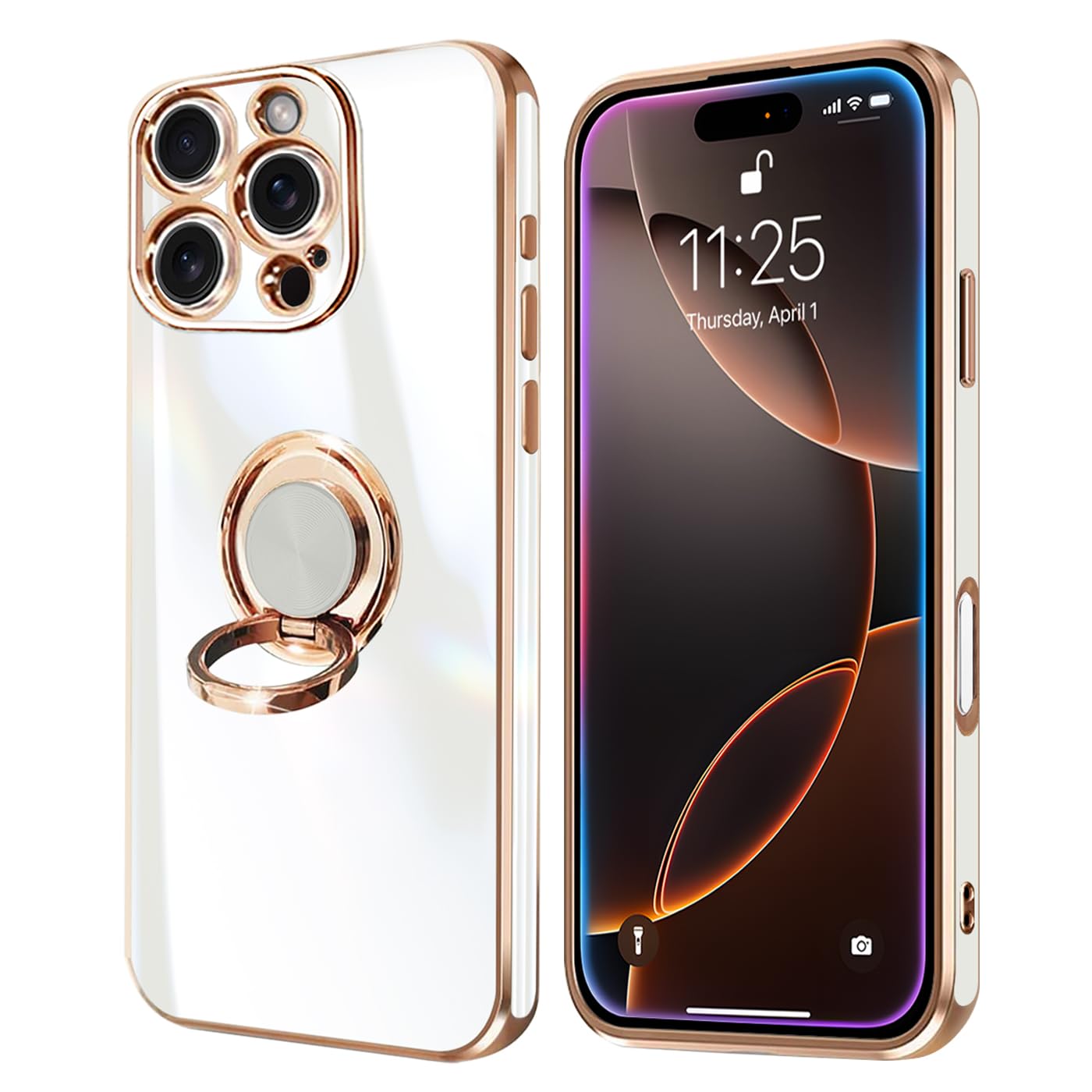 Amazon.co.jp: iPhone 16 Pro ケース リング付き アイフォン16Pro 