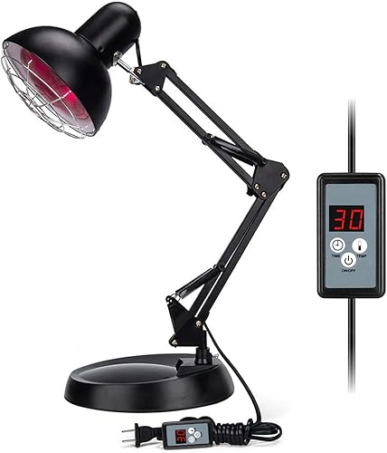 Miniatura 1 de Luz infrarroja lámpara de calor de terapia de luz roja de 150 W para cuerpo cuello dolor muscular articulaciones dolor de espalda circulación