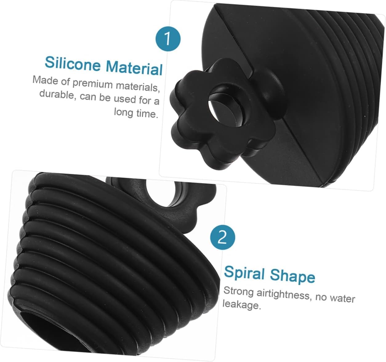Tapón de filtro de baño, 2 piezas Tapón de bañera Tapón de bañera Drenaje de bañera Tapón de drenaje de fregadero de bañera Tapón de bañera Tapón de drenaje de bañera Tubo de drenaje de fregadero Cubi